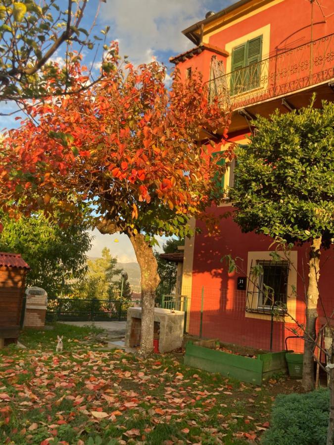 La Casa Rossa Arcola Con Vista Villa Exterior photo