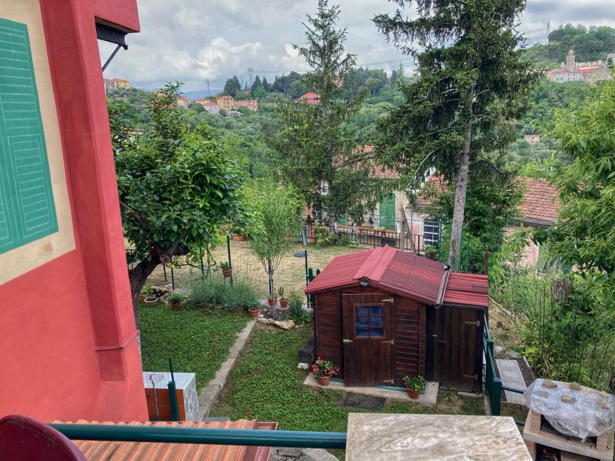 La Casa Rossa Arcola Con Vista Villa Exterior photo