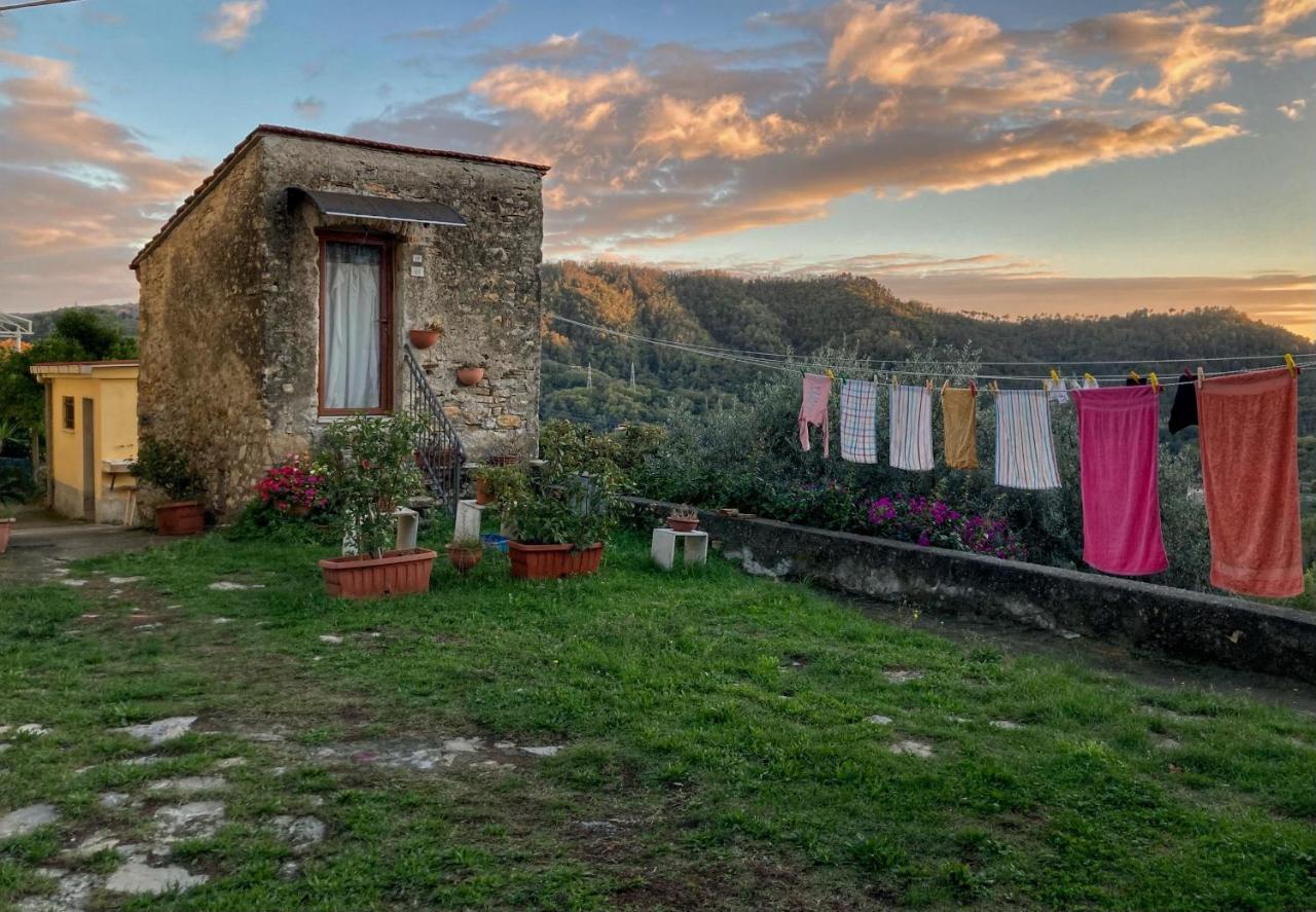 La Casa Rossa Arcola Con Vista Villa Exterior photo