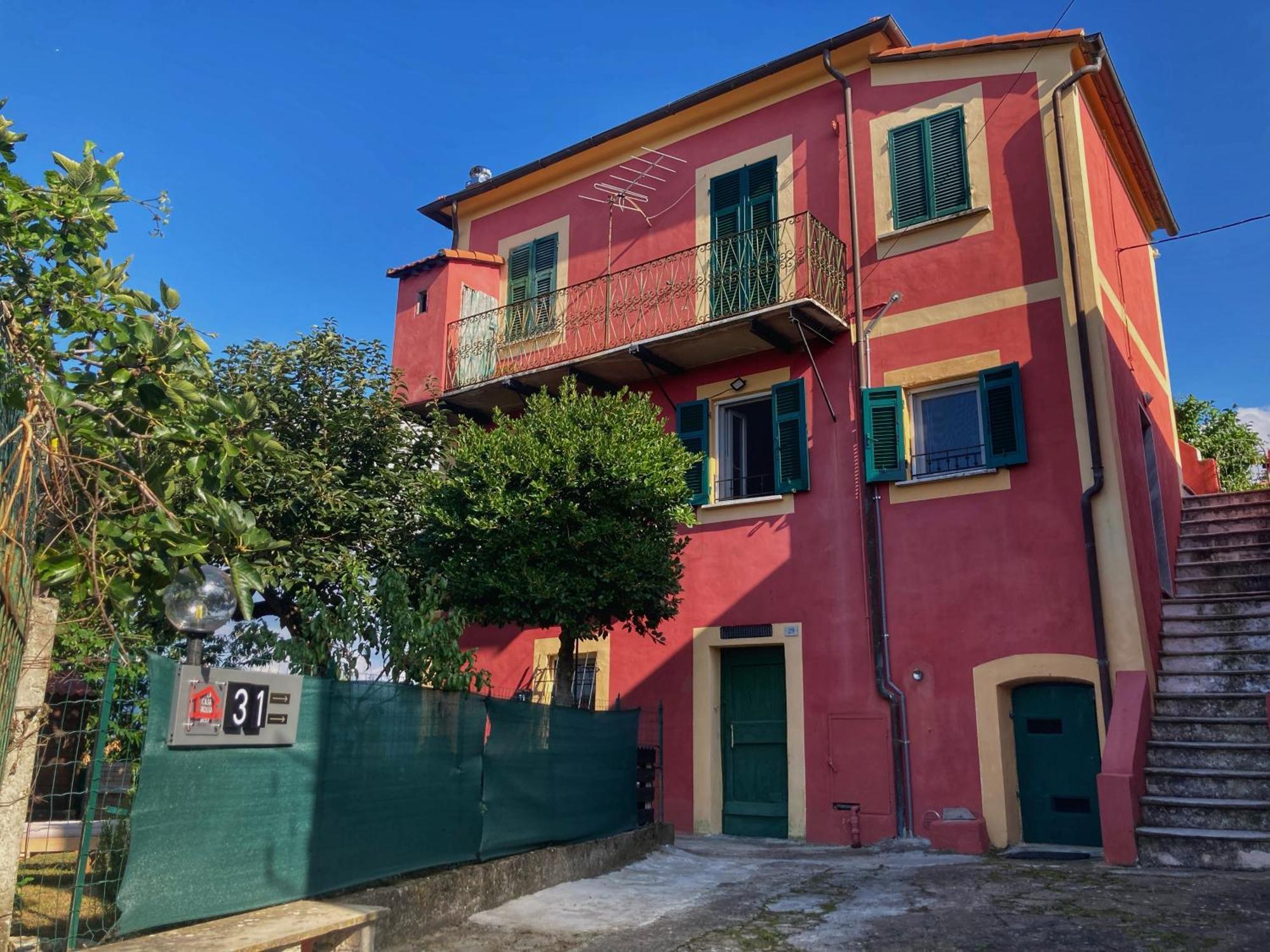 La Casa Rossa Arcola Con Vista Villa Exterior photo