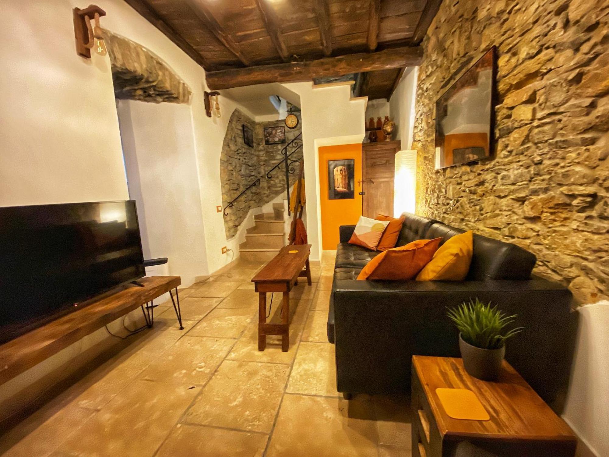 La Casa Rossa Arcola Con Vista Villa Exterior photo
